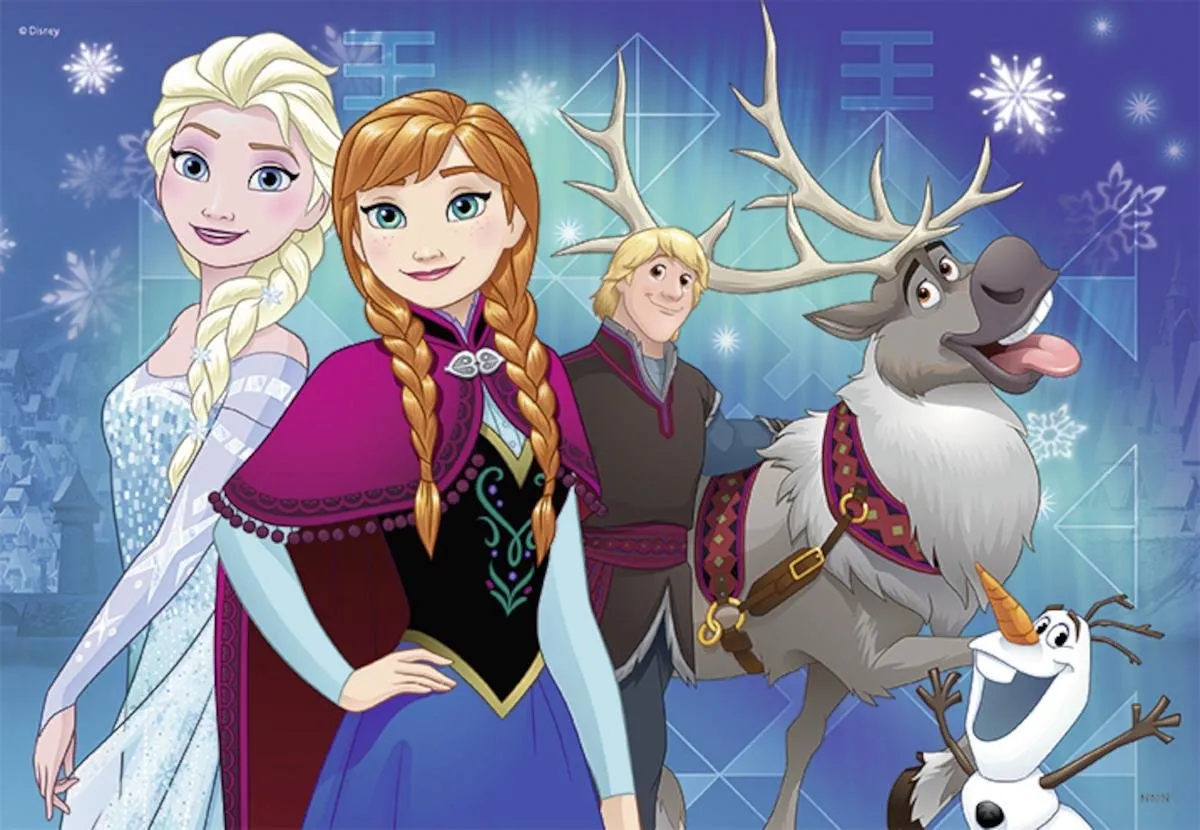 Ravensburger Disney Frozen Noorderlichten Puzzel - 24 Stuks - 2x