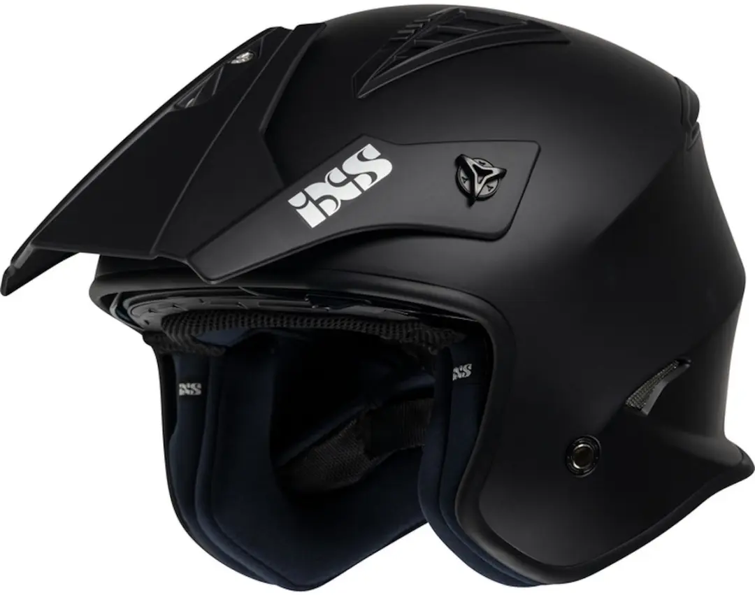 IXS 114 3.0 Zwarte Jethelm