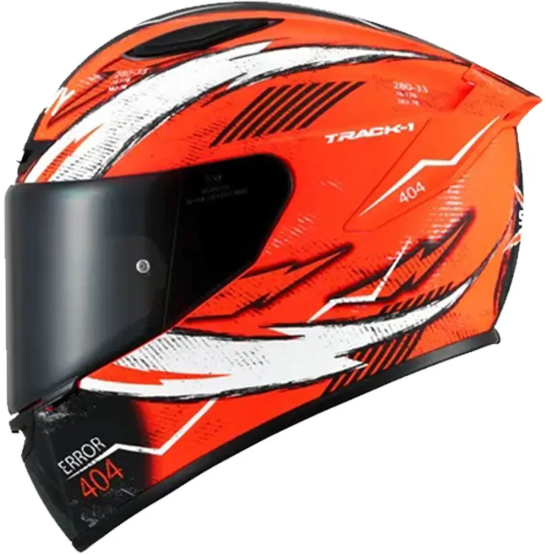 Suomy Track 1 404 ECE Integraalhelm - M - Rood/Wit