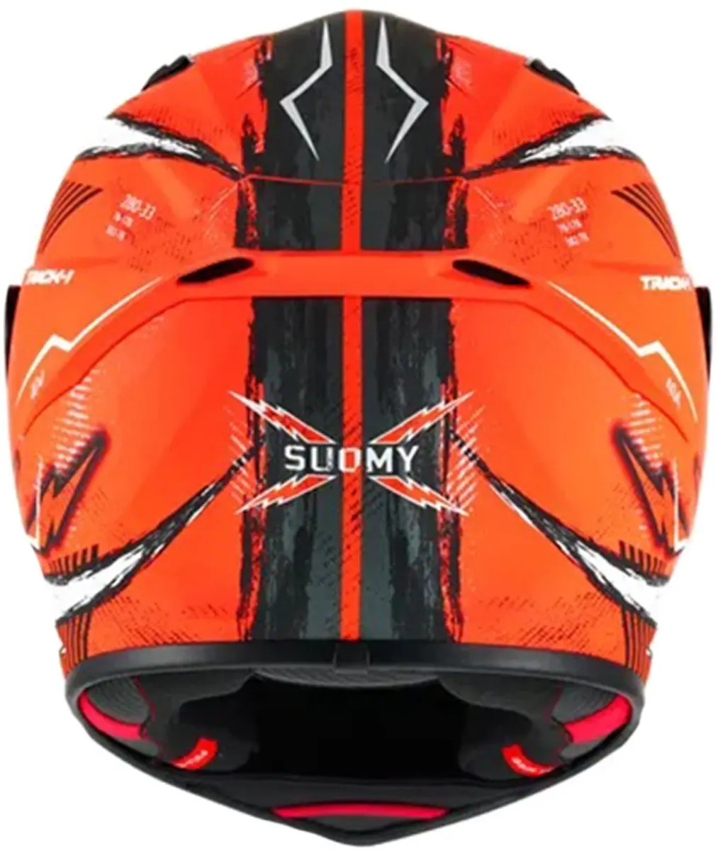 Suomy Track 1 404 ECE Integraalhelm - M - Rood/Wit