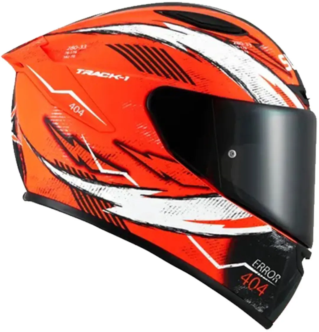 Suomy Track 1 404 ECE Integraalhelm - M - Rood/Wit