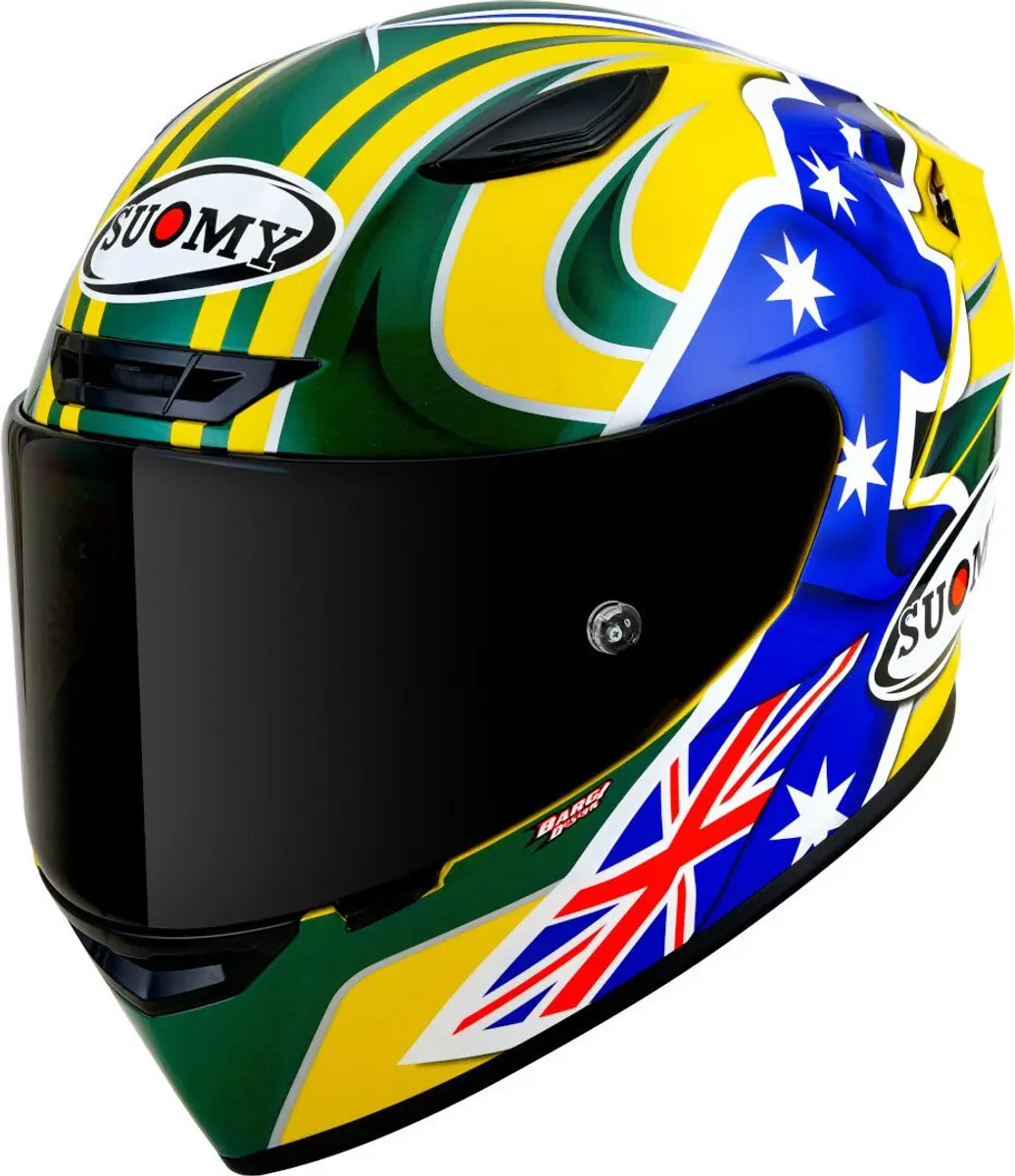 Suomy Track-1 Troy Bayliss Replica 2005 E06 Integraalhelm