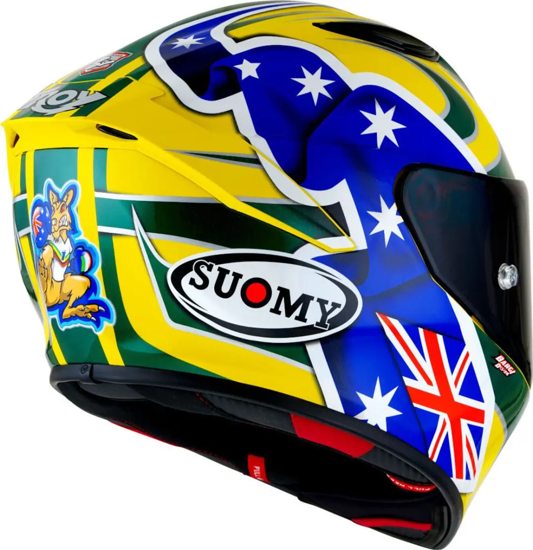 Suomy Track-1 Troy Bayliss Replica 2005 E06 Integraalhelm - XXL - Multicolor