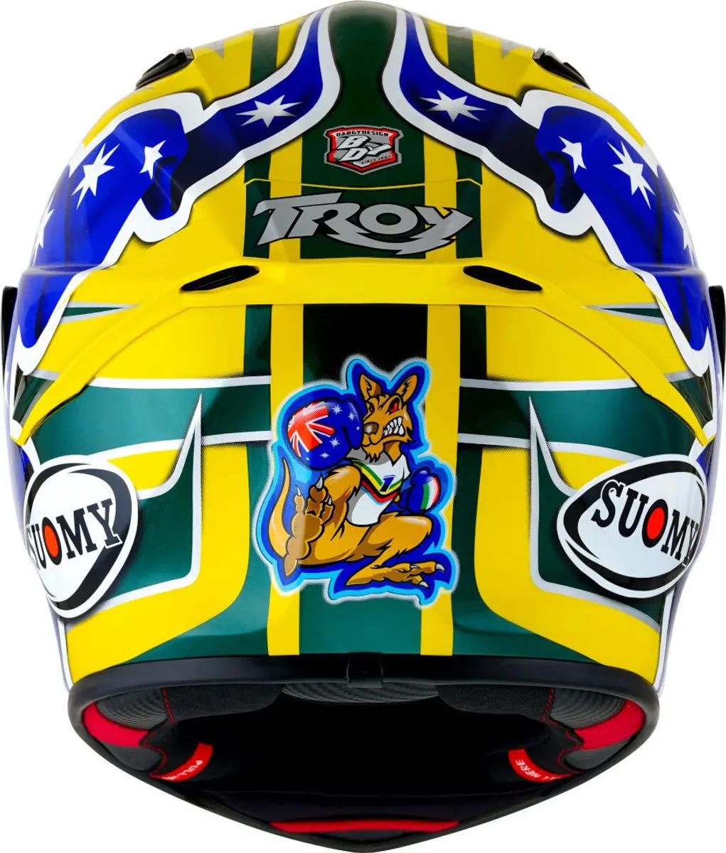Suomy Track-1 Troy Bayliss Replica 2005 E06 Integraalhelm - XXL - Multicolor