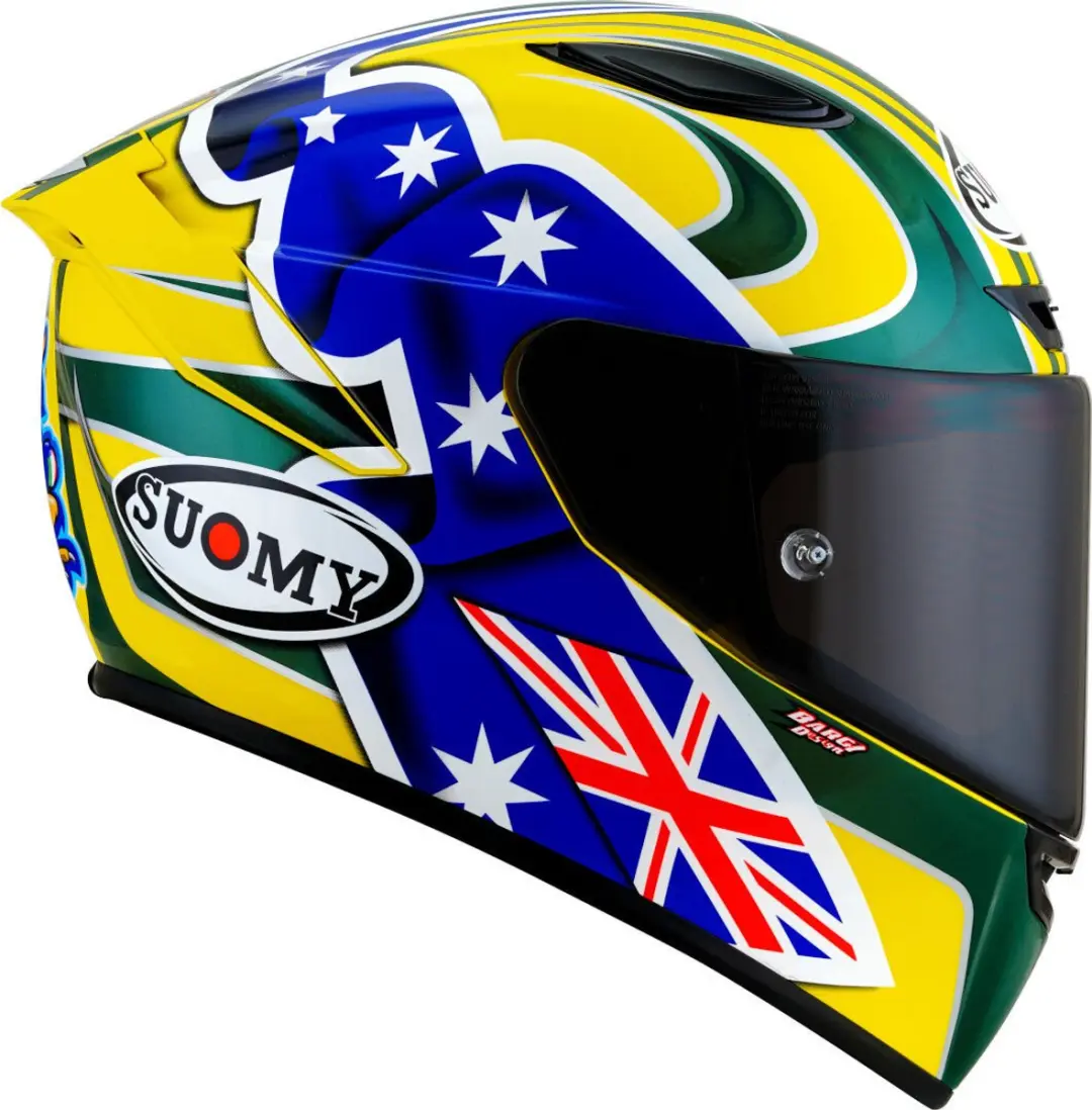 Suomy Track-1 Troy Bayliss Replica 2005 E06 Integraalhelm - XXL - Multicolor