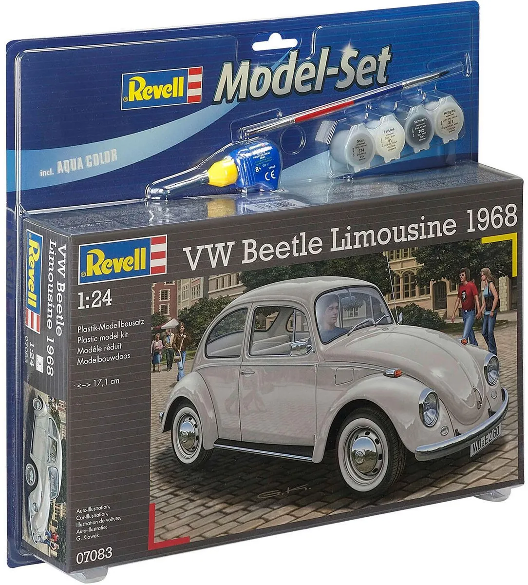 Revell 67083 Volkswagen Beetle 1968 Modelbouwpakket