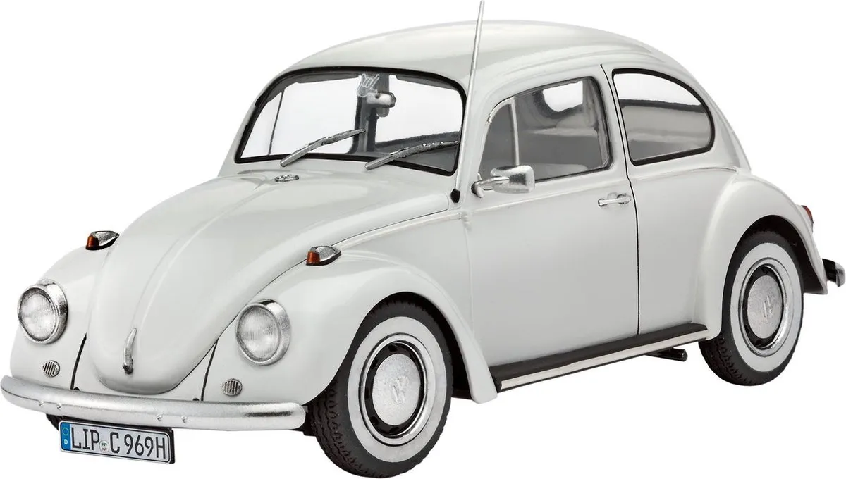 Revell 67083 Volkswagen Beetle 1968 Modelbouwpakket - 1:24 - 125 Onderdelen