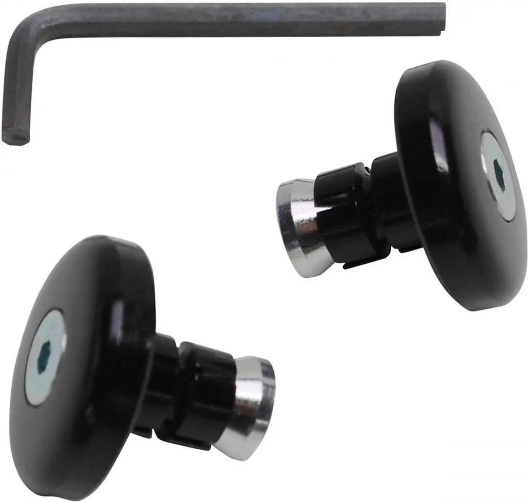 stuuruiteinde 14mm plat zwart vicma 619nr voor motor scooter quad enduro straat
