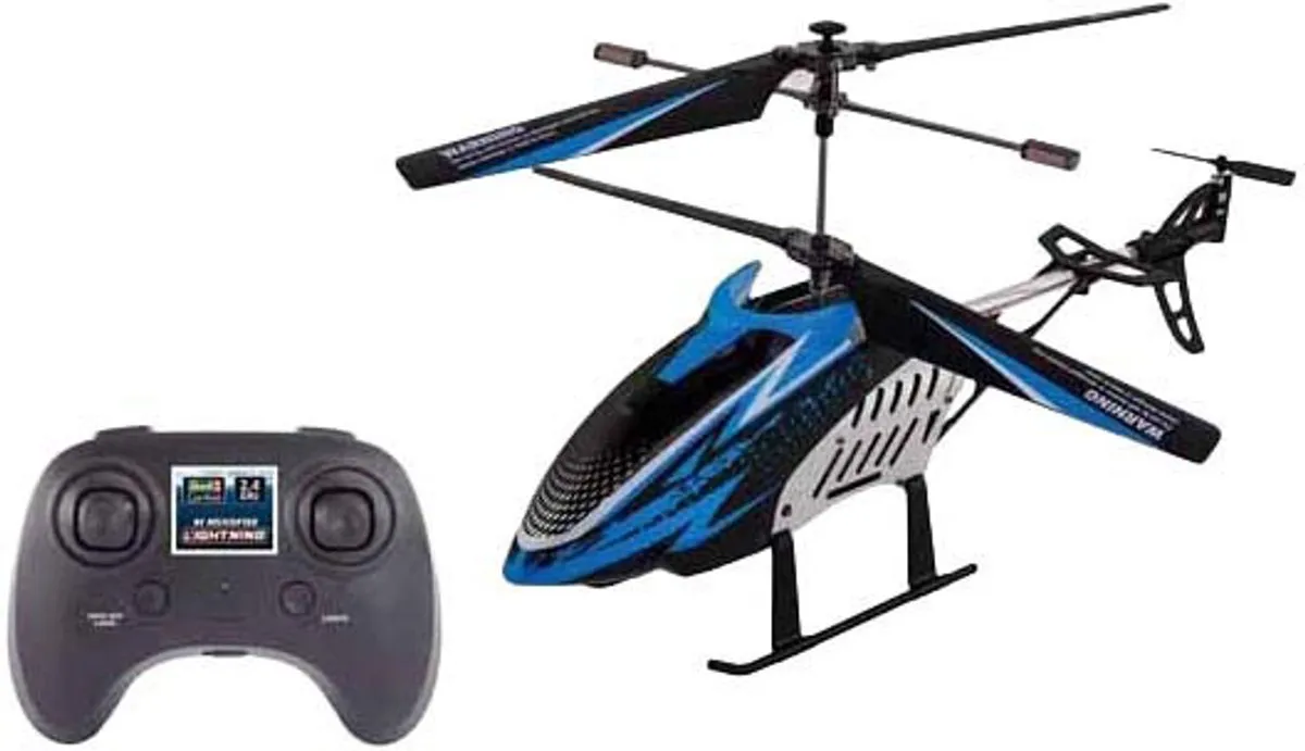 Revell RC Helikopter Lightning 23806 - Blauw - 2,4GHz