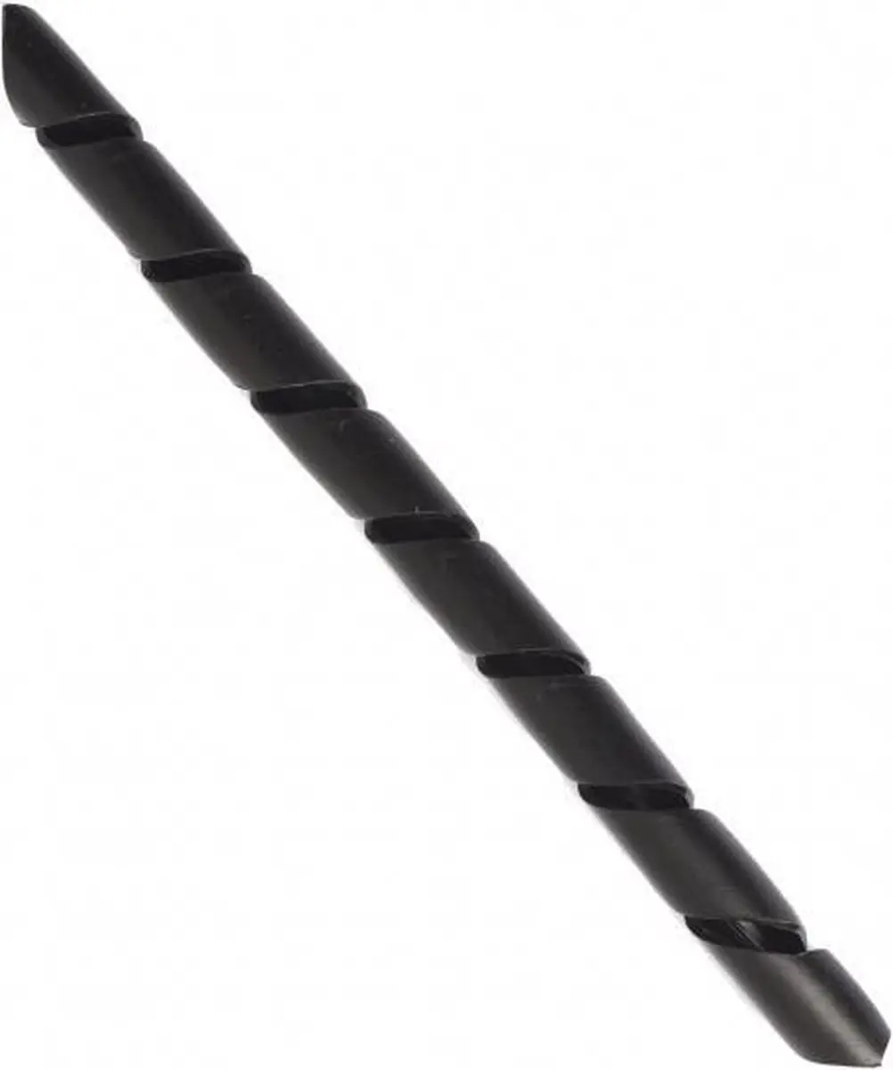 Elvedes Spiraalwikkelslang 12mm 10m - Zwart