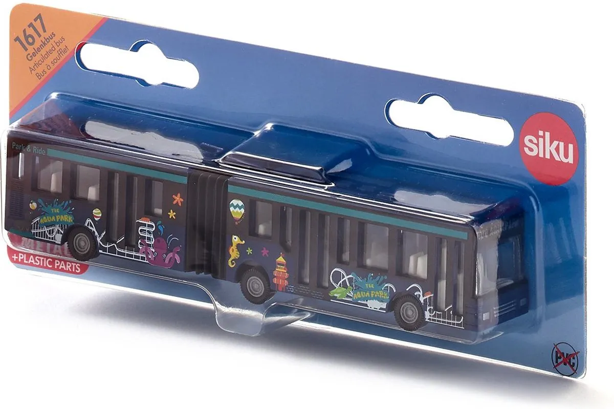 SIKU 1617 Harmonicabus - Meerkleurig