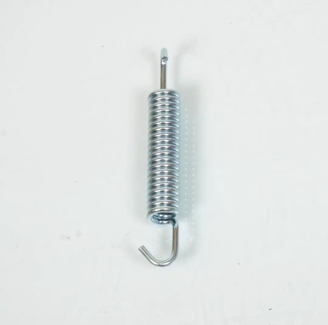 Ressort de pot d'échappement Polini long 70mm crochet coudé 228.0003 pour moto
