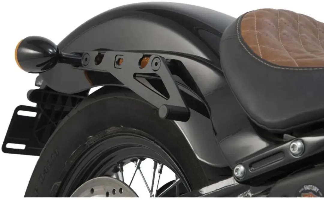 Sw-Motech SLH HTA.18.682.10100 Harley Davidson Zijkofferbevestiging - Zwart