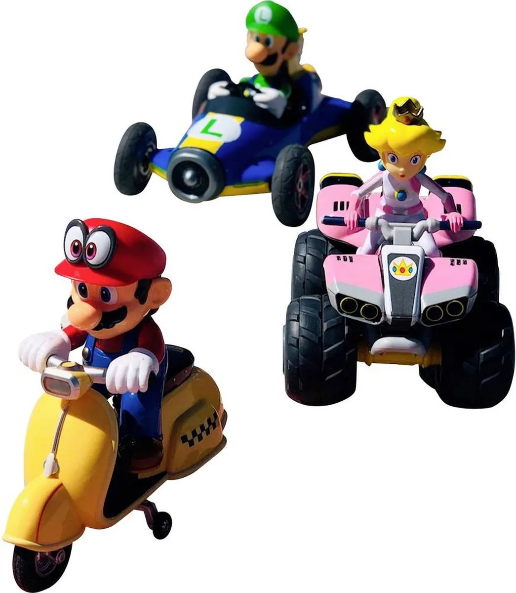 Carrera RC Mario Kart Mach8 Luigi - 1:18 - 2,4GHz