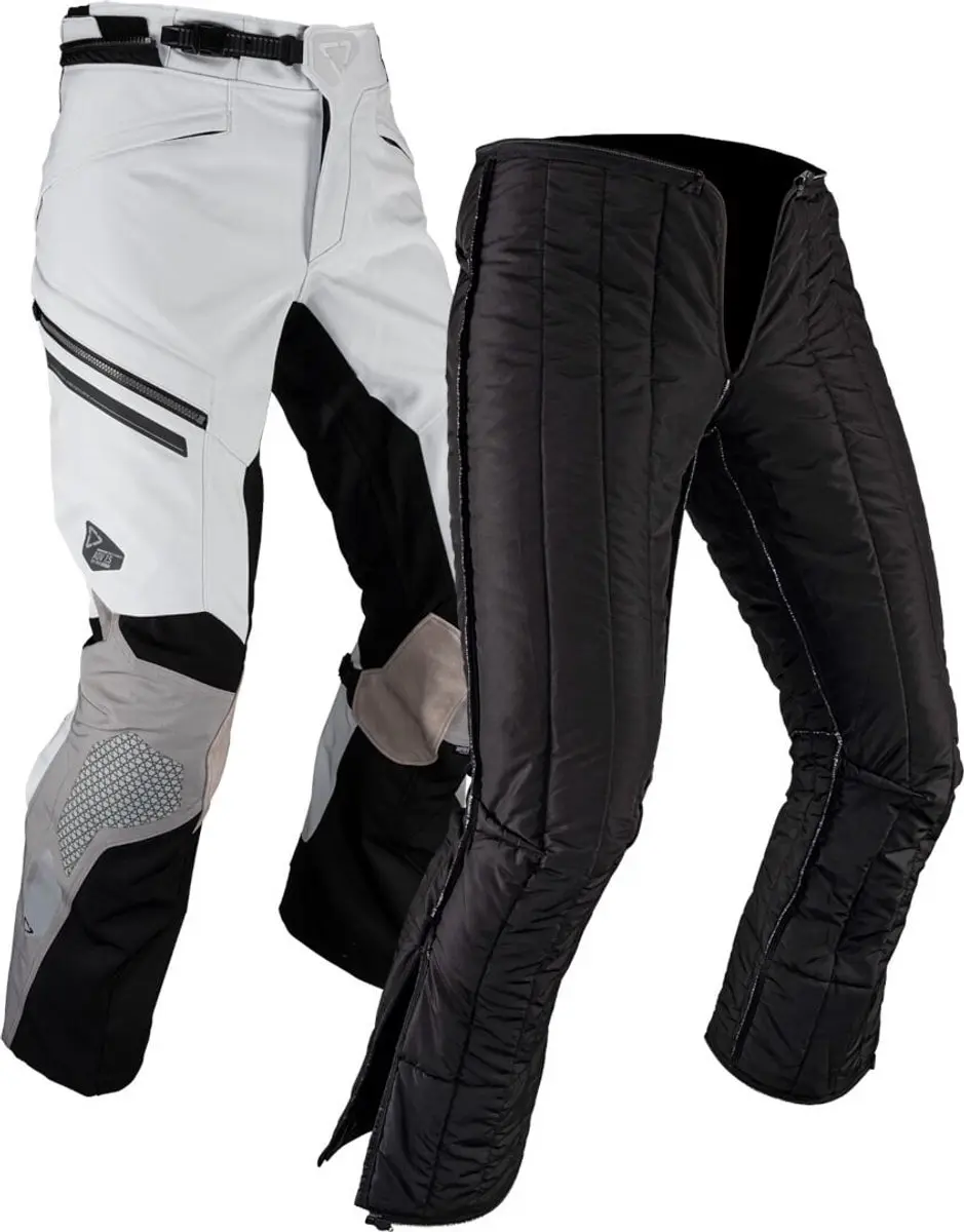 Leatt ADV DriTour 7.5 Textielbroek - XL - Lichtgrijs/Donkergrijs