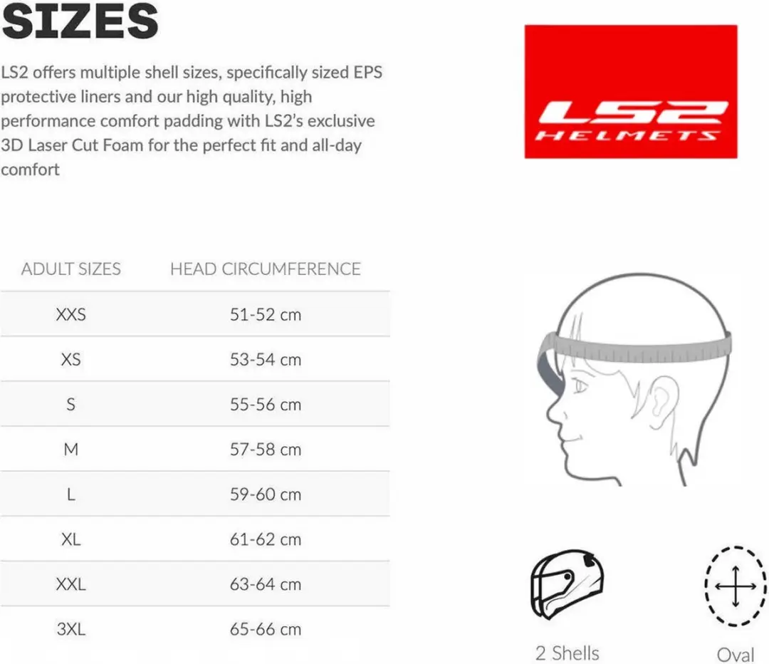 LS2 FF906 Advant Solid Helm - XL - Wit