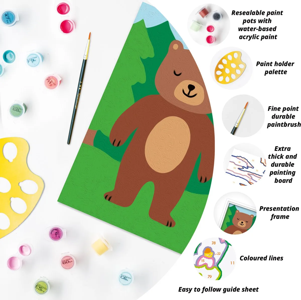Ravensburger Wild Bear Puzzel - 1 Stuk