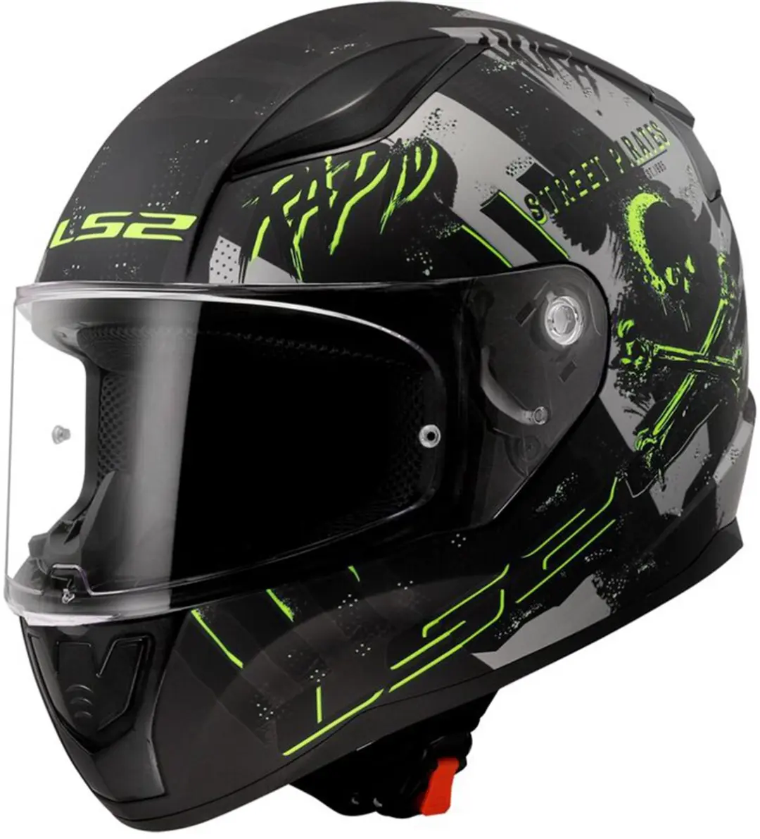 LS2 FF353 Rapid II Pirates M.Titanium 06 Integraalhelm