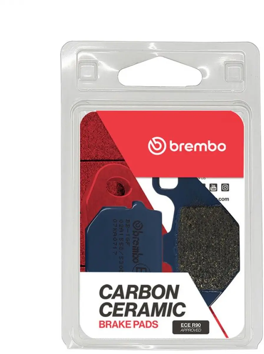 Brembo Plaquettes de frein 07KA0717 - Aprilia Tuono 125 - Blauw