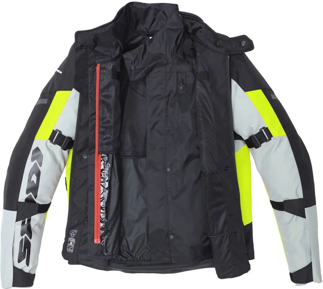 Spidi Crossmaster Jas Geel Fluo
