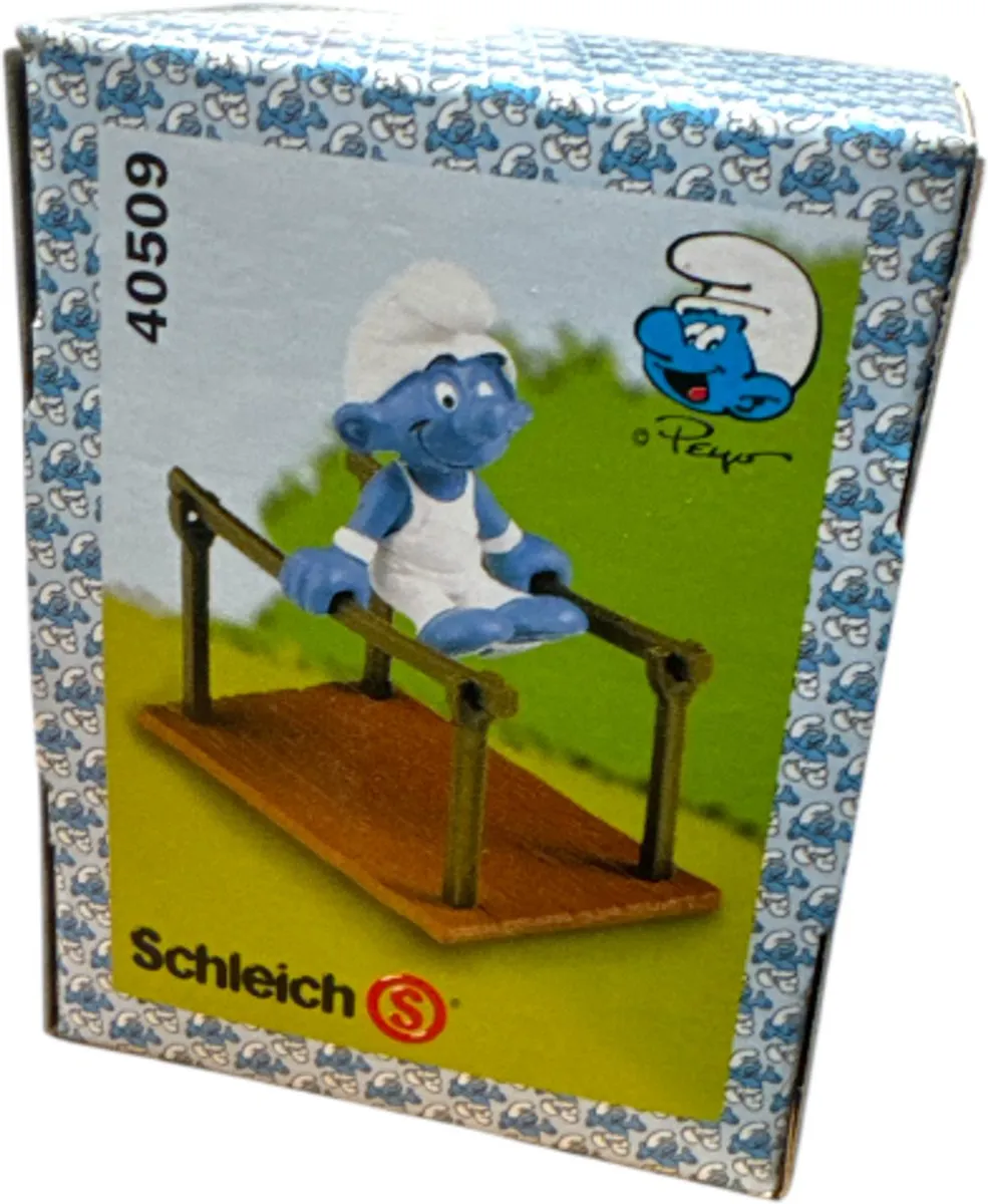 Schleich Smurf Op Rekstok 7cm