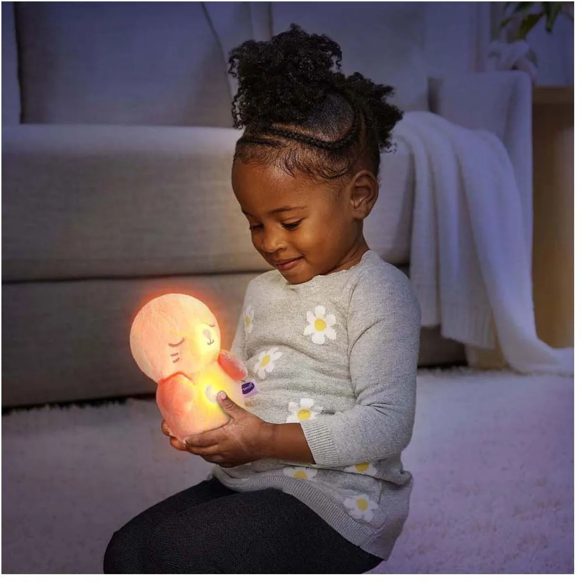 VTech LumiZen Zeehond Nachtlampje - Roze