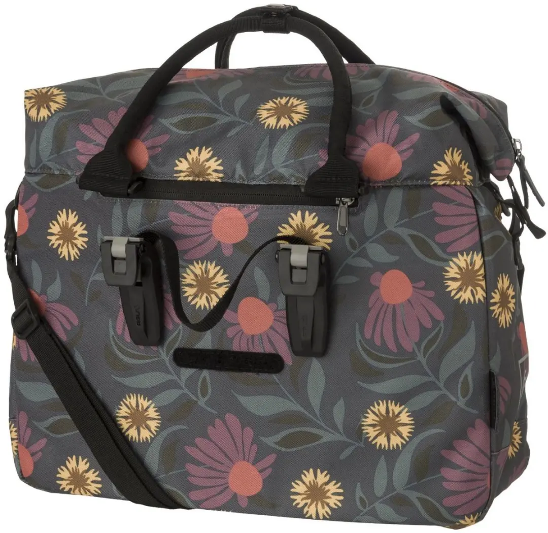 FastRider Nyla Shopper Bike Bag Trend Click'nGo - 20L - Lola Flower - Veelkleurig - afbeelding 6 van 6