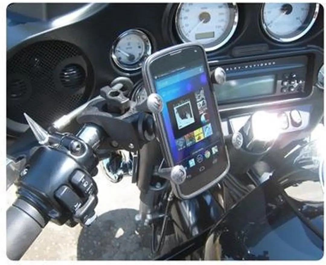 RAM Mounts X-Grip Tough-Claw Telefoonhouder - 360° Draaibaar - Zwart