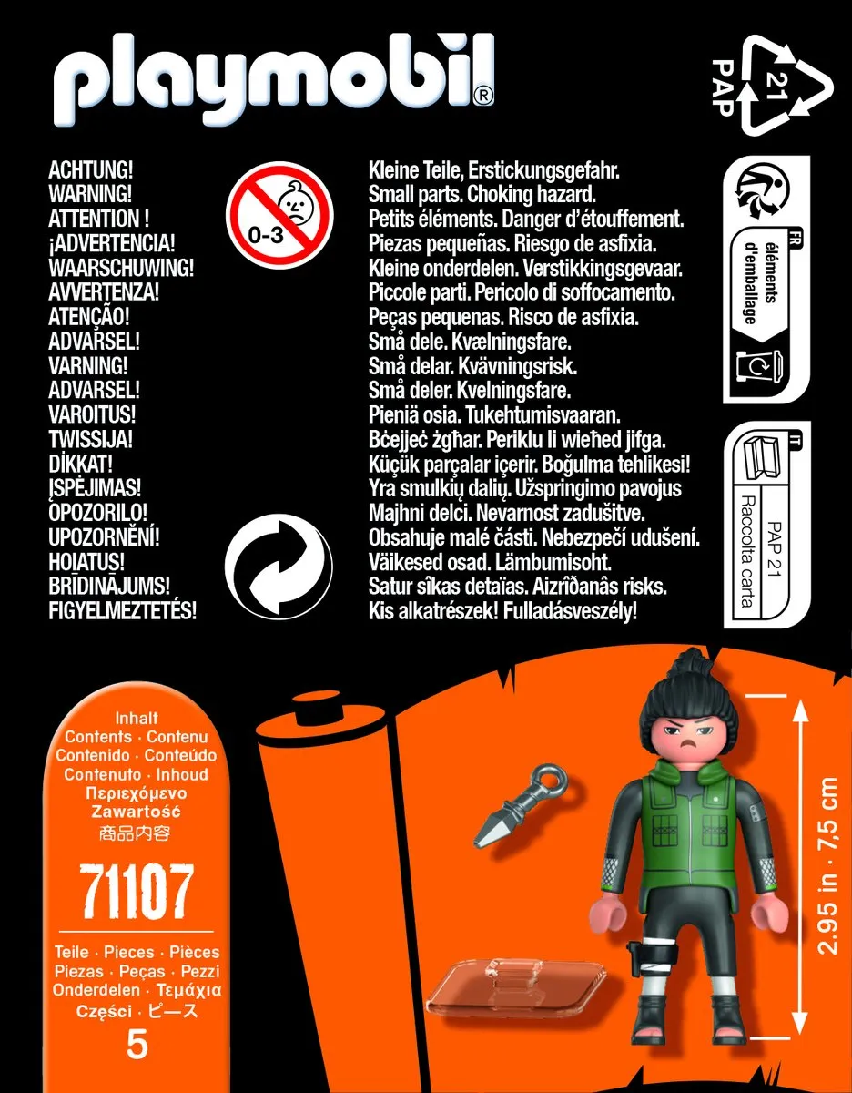 Playmobil Naruto Shikamaru 71107 - Shikamaru