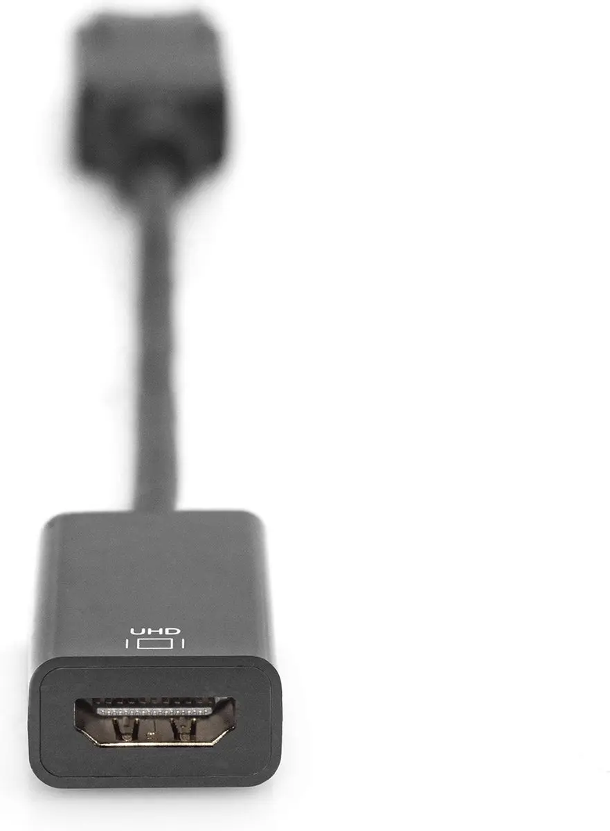 Digitus DB-340415-002-S DisplayPort-HDMI Kabel 0.20m - Zwart - afbeelding 6 van 6