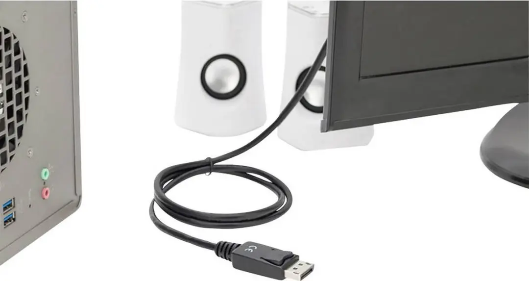 Digitus AK-340303-010-S DisplayPort naar HDMI Adapterkabel 1m - Zwart