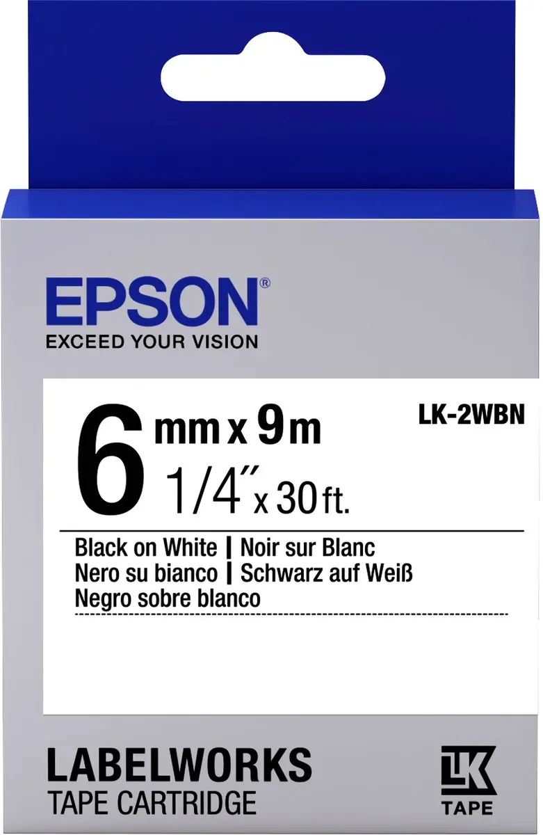 Epson LK-2WBN Labelprinter