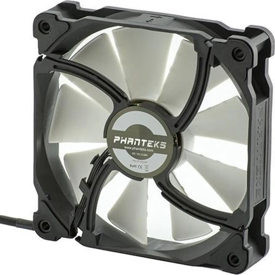 Phanteks PH-F120XP Ventilator - Zwart/Wit