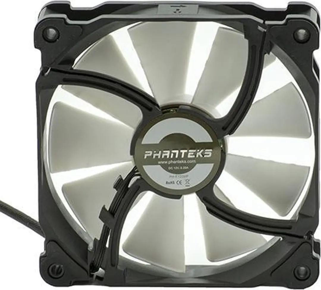 Phanteks PH-F120XP Ventilator - Zwart/Wit