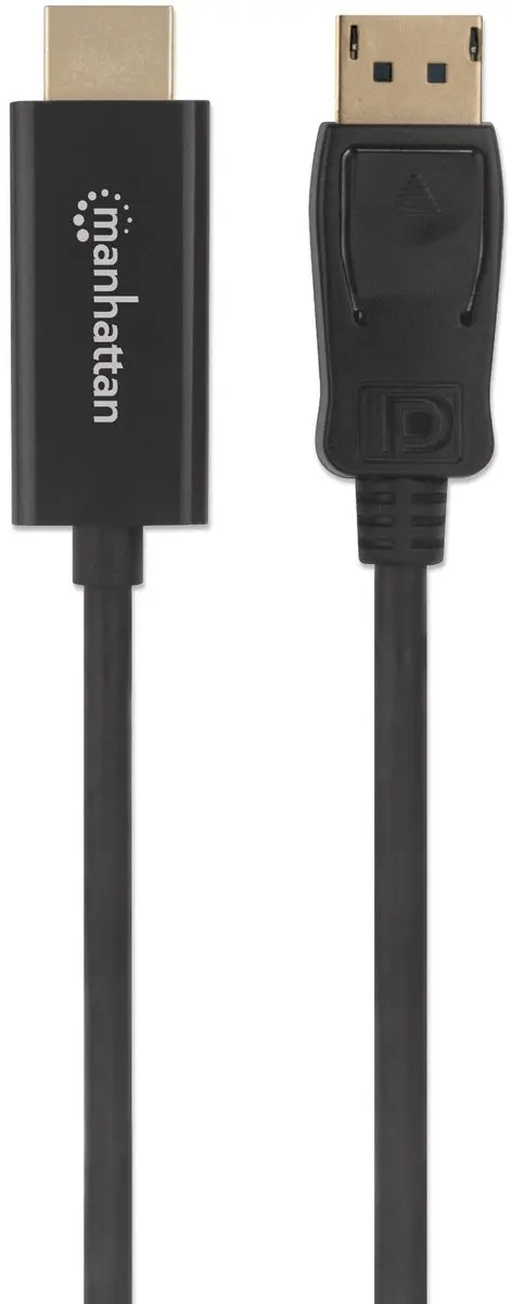 Manhattan 152679 DisplayPort naar HDMI Adapterkabel 1.80m - Zwart