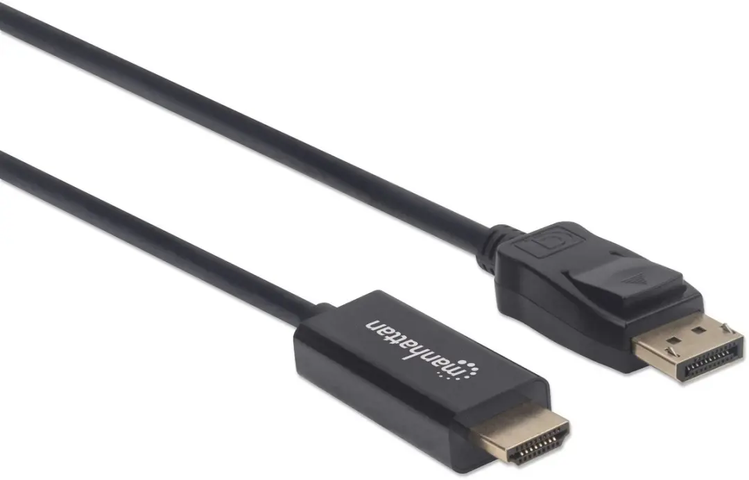 Manhattan 152679 DisplayPort naar HDMI Adapterkabel 1.80m - Zwart