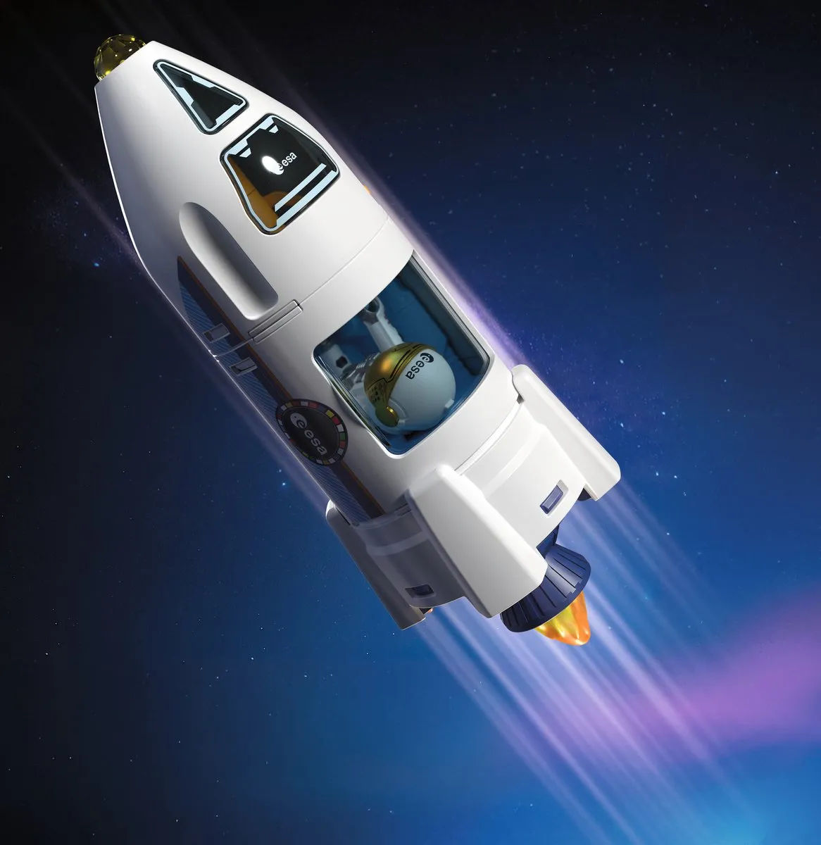 Playmobil Space ESA Mars Research Rocket 72011 - Meerkleurig