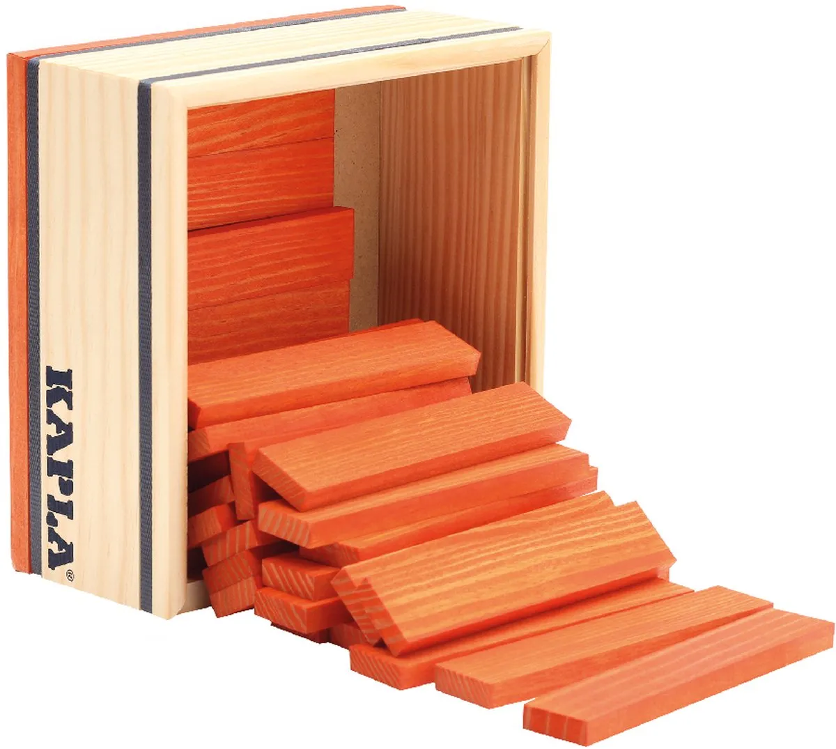 KAPLA Constructiespeelgoed Oranje - 40 Plankjes