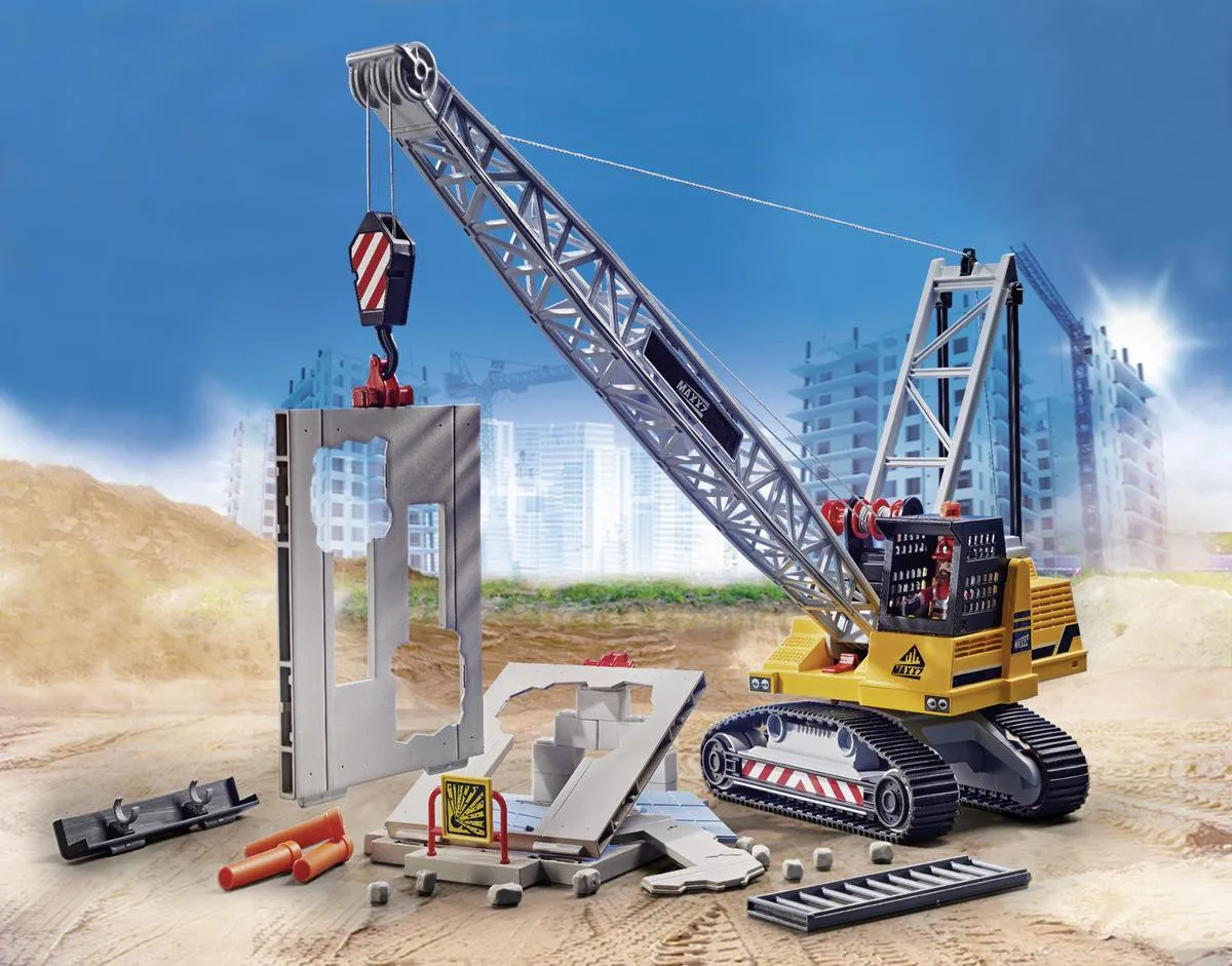 Playmobil City Action Kabelgraafmachine 70442 - Multicolor