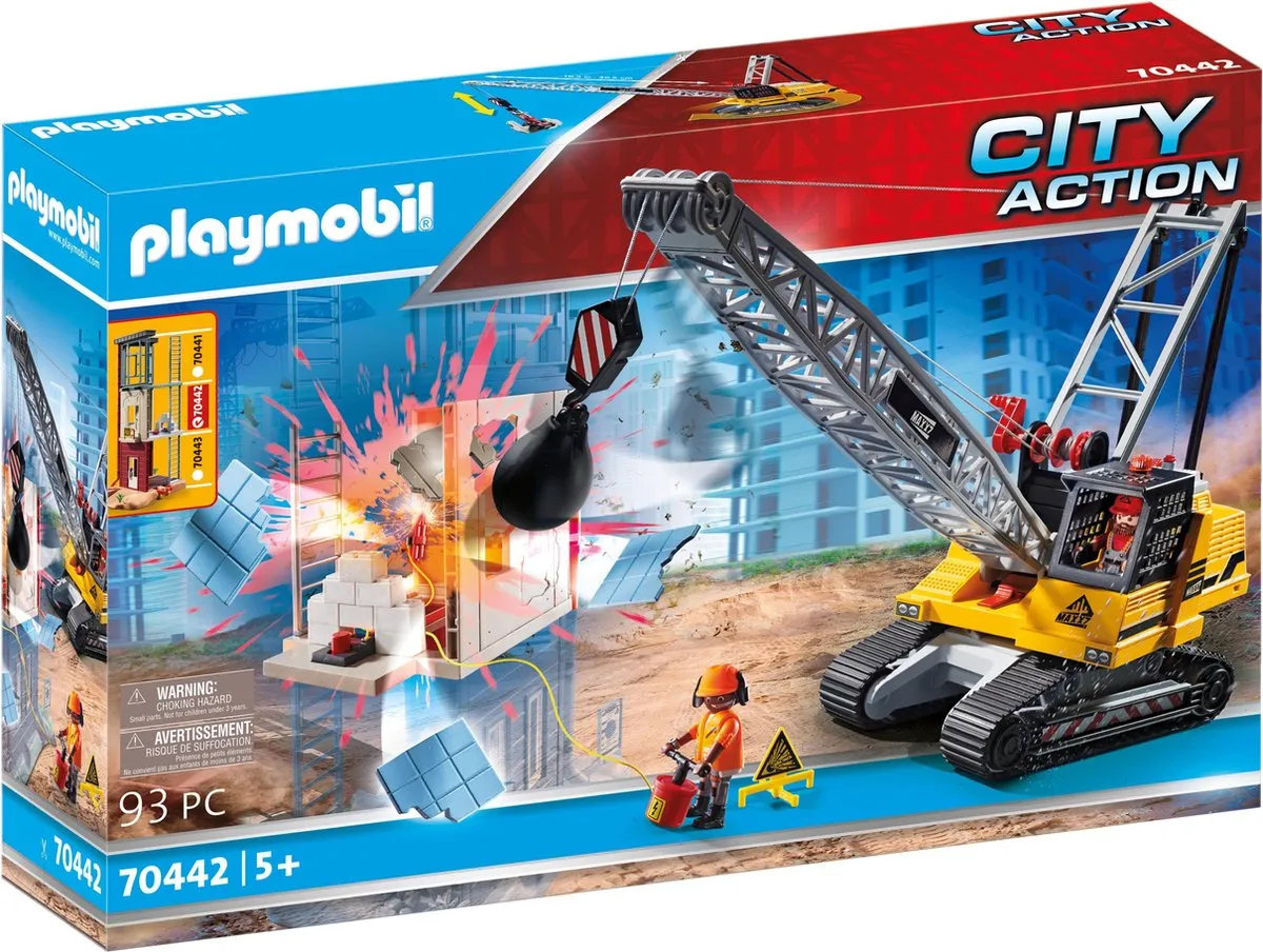 Playmobil City Action Kabelgraafmachine 70442