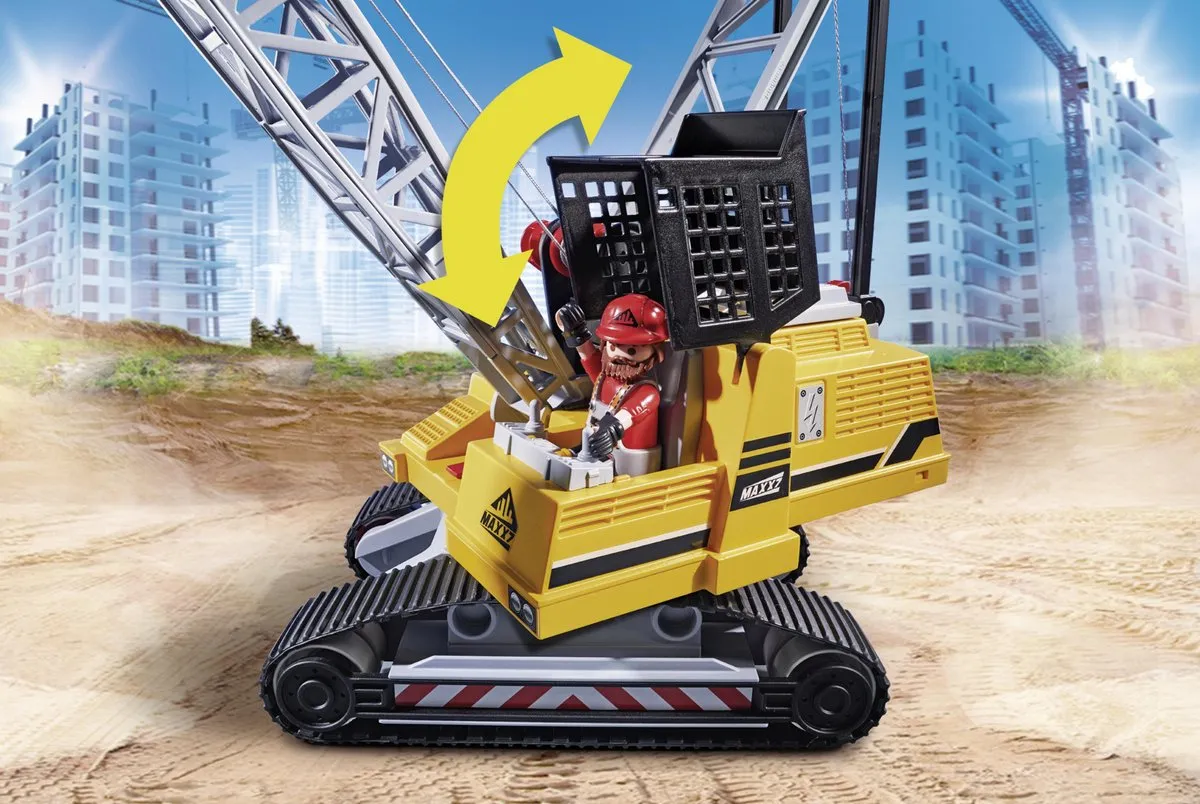Playmobil City Action Kabelgraafmachine 70442 - Multicolor
