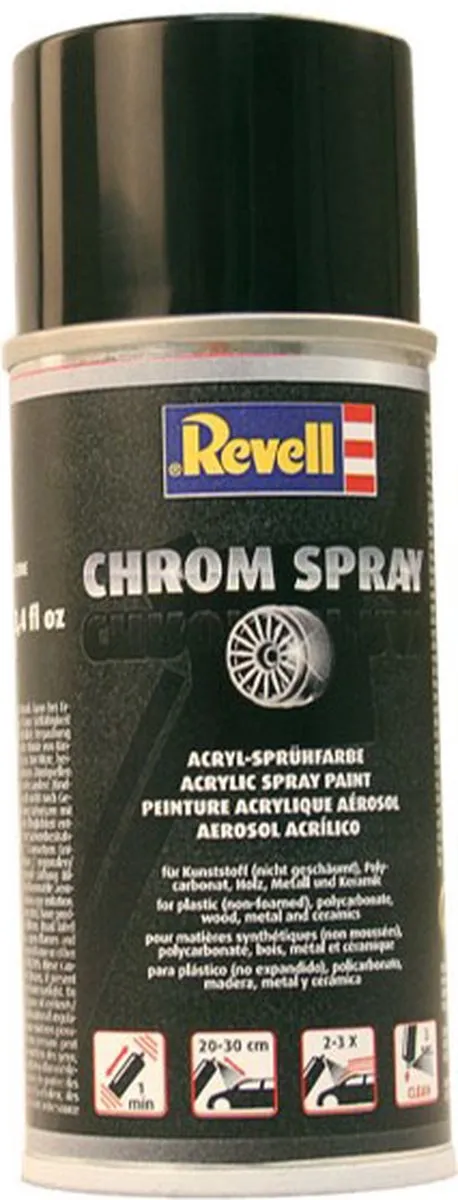 Revell Hobbyverf 39628 Chrome Spray 150ml