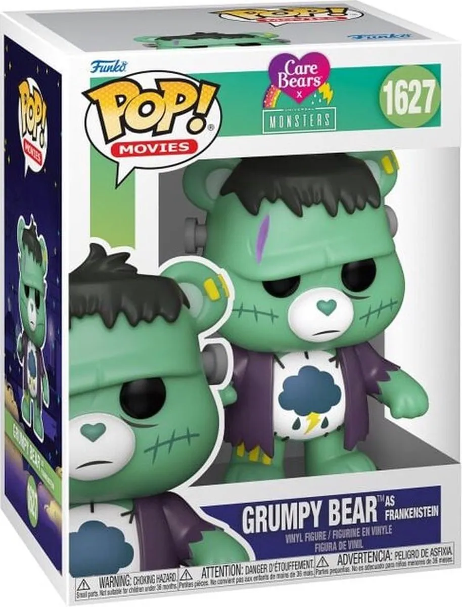 Funko Care Bears x Universal Monsters Grumpy Bear Frankenstein Pop! - 1627