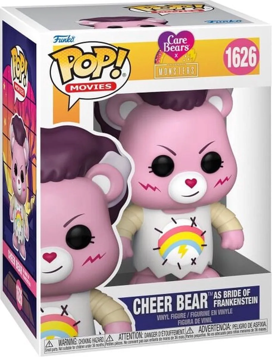 Funko Pop! Cheer Bear als Bride of Frankenstein - multicolor