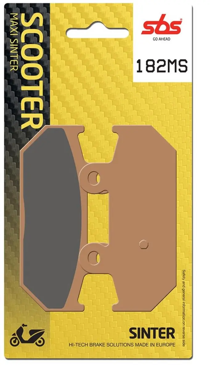 SBS 182MS Gesinterde Remblokken - Goud