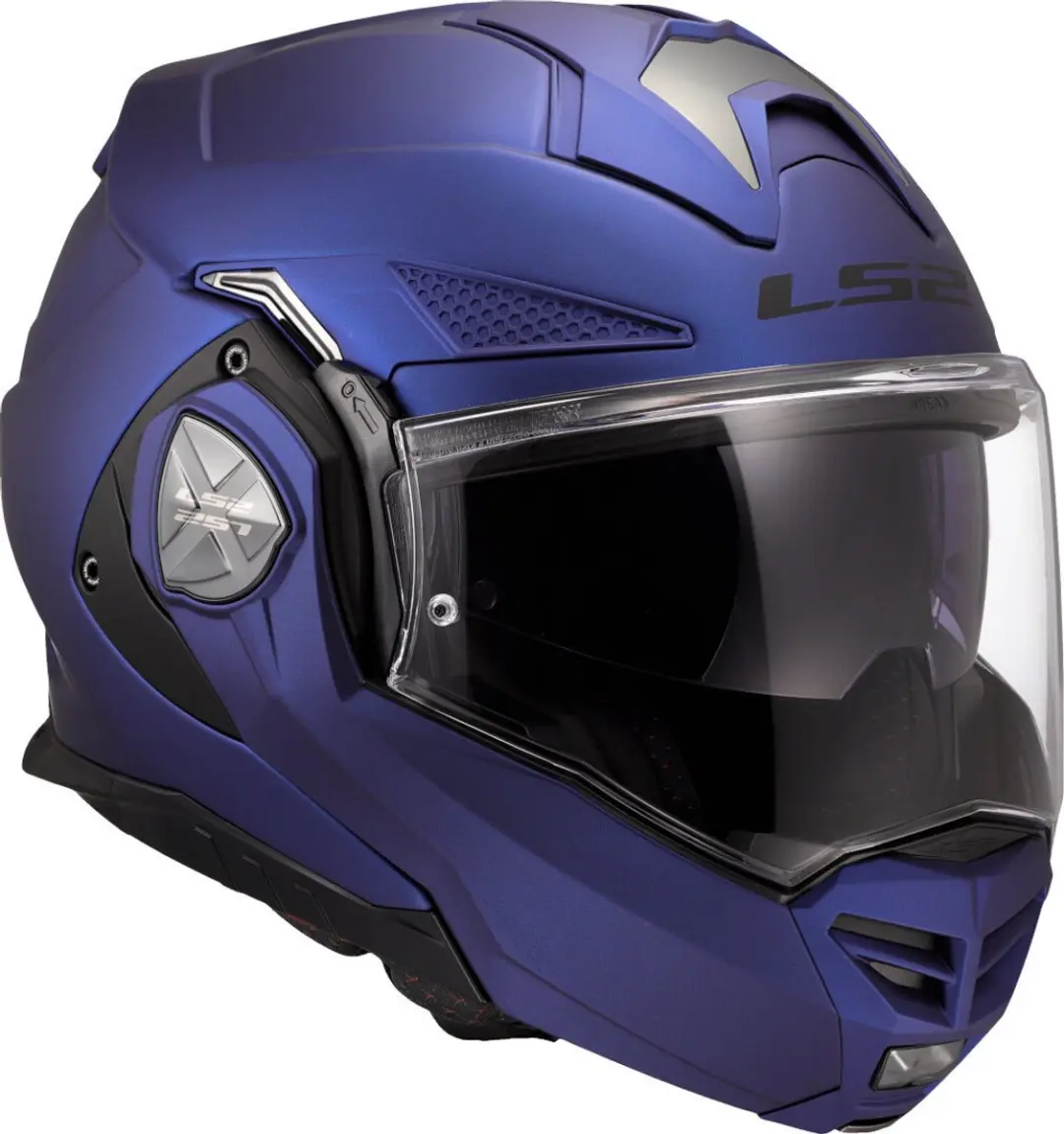 LS2 FF901 Advant X Solid Navy Systeemhelm - Maat XS