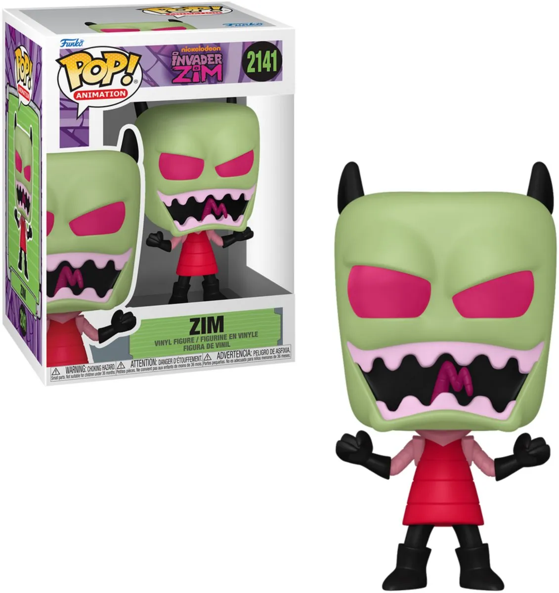 Funko Pop! Animation Invader Zim Zim #2141