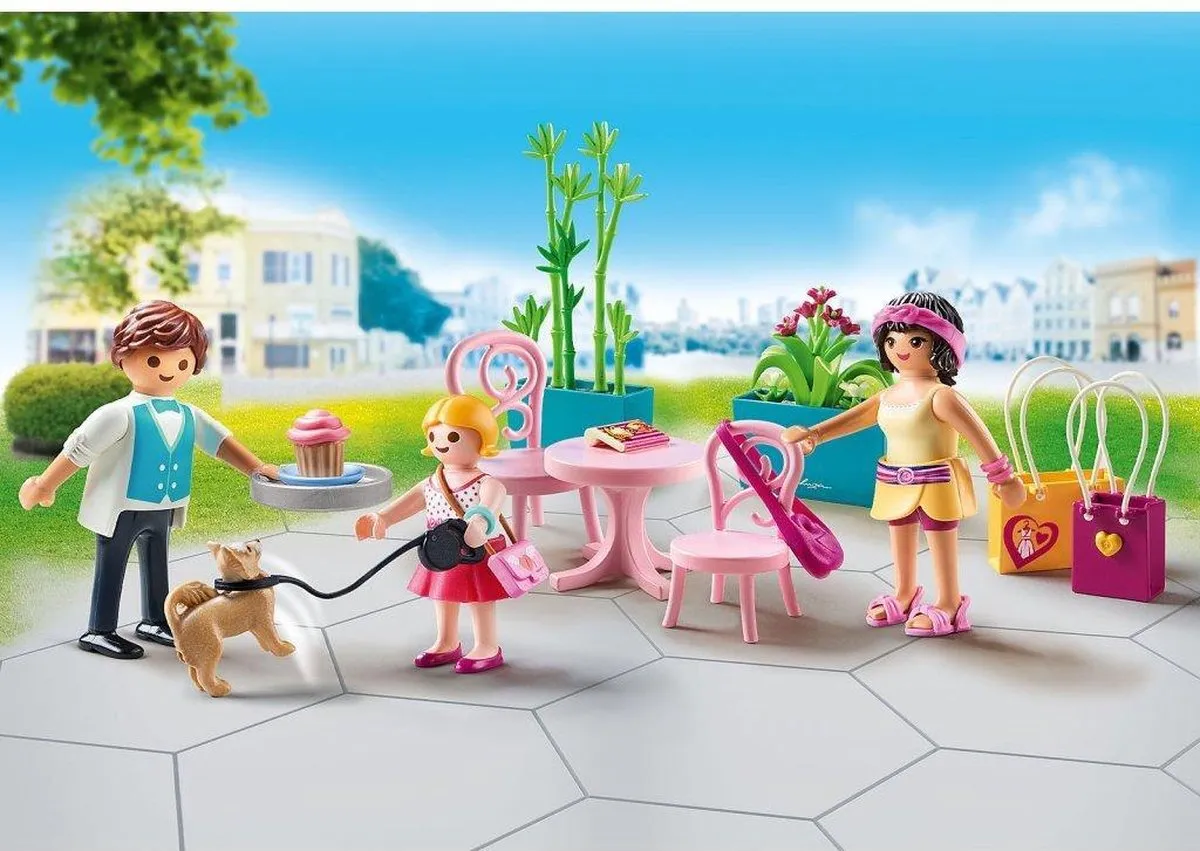 Playmobil City Life Koffiepauze 70593 - Multicolor