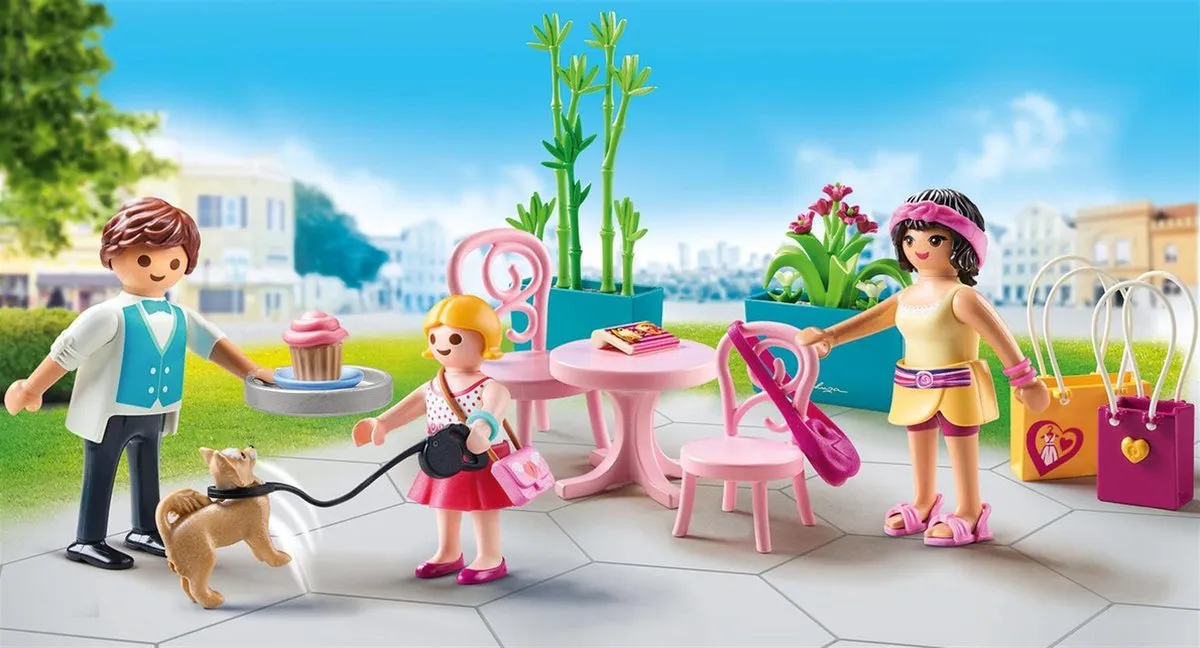 Playmobil City Life Koffiepauze 70593 - Multicolor