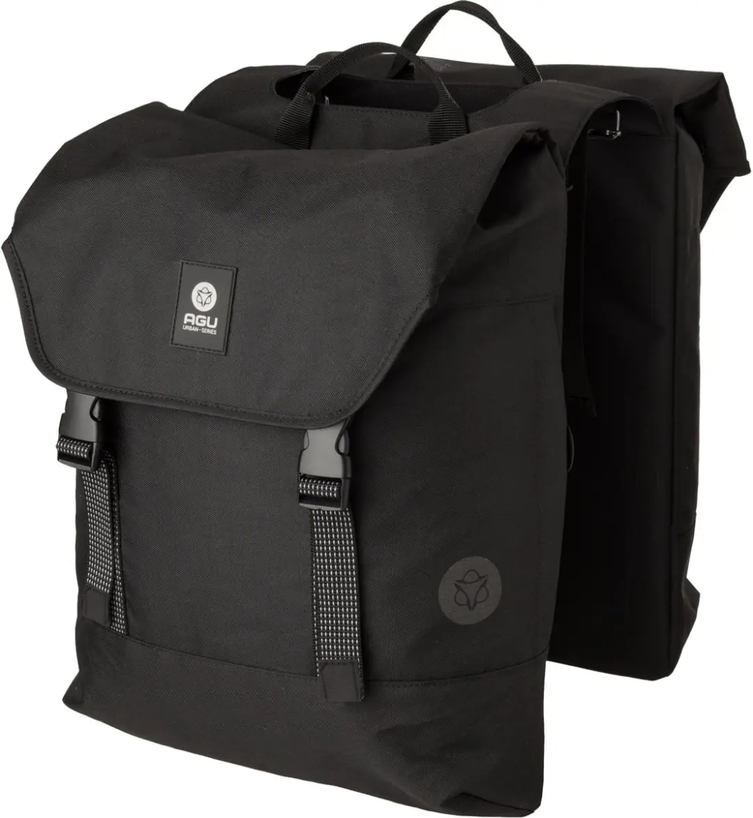 AGU Essentials DWR Dubbele Fietstas Urban Klickfix